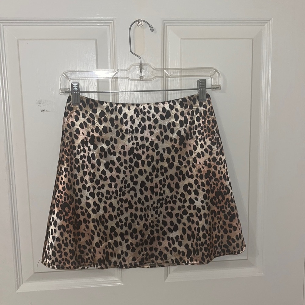 Leopard print princess Polly mini skirt